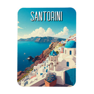Imán Caldera Vista Santorini Grecia Ciclismo Viajes