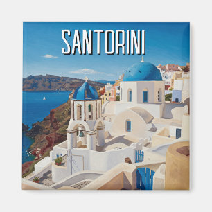 Imán Caldera Vista Santorini Grecia Ciclismo Viajes