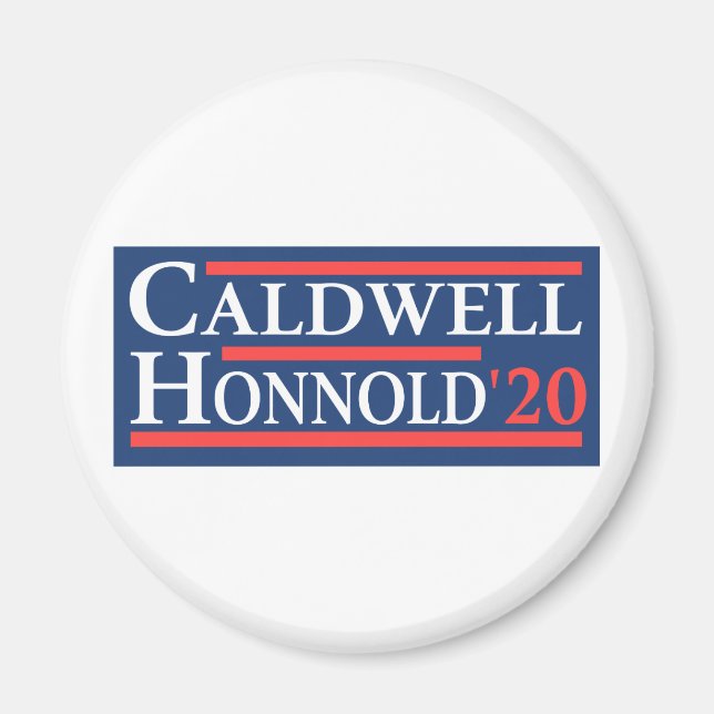 Imán Caldwell Honnold 2020 (Frente)