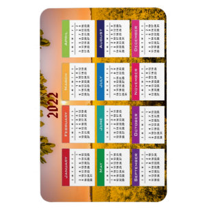 Imán Calendario 2022