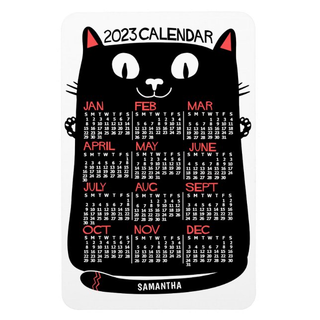 Imán Calendario 2023 (Consulte Descripción de la versió (Vertical)