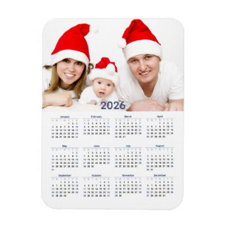 Imán Calendario 2026 con foto