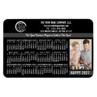Calendario 2027 logotipo personalizado de la empre