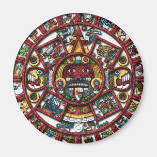 Imán Calendario azteca