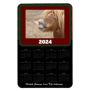 Imán Calendario de Bolsillo Divertido de Cuadro Pequeño