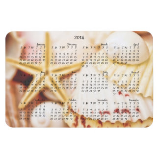 Imán Calendario de Bonitos de 2014