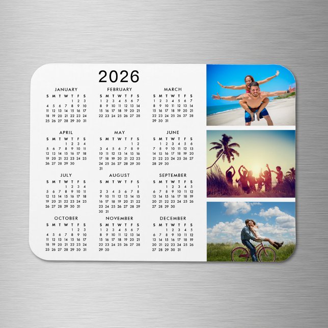 Imán Calendario de Collage de fotos memorable personali (Subido por el creador)