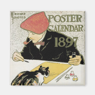 Imán Calendario de Posters 1897