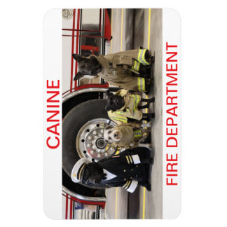 Imán Calendario del Departamento de Bomberos de Canaria