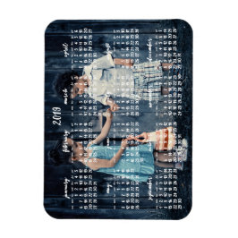 Imán Calendario magnético personalizado de 2019 3x4