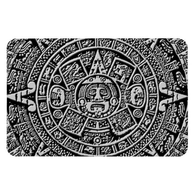 Imán Calendario maya (Horizontal)