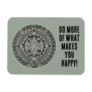 Imán Calendario maya 1 azteca mexicano de soles aztecos