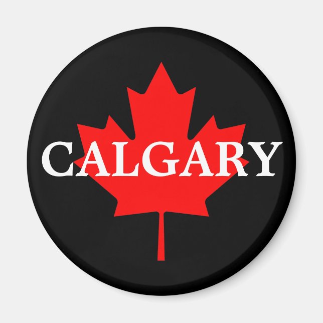 Imán Calgary (Frente)