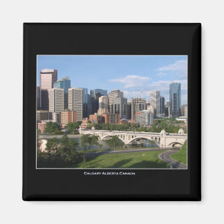 Imán Calgary Alberta Canada Downtown Skyline View