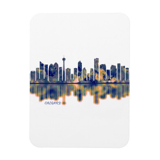 Imán Calgary Skyline (Vertical)