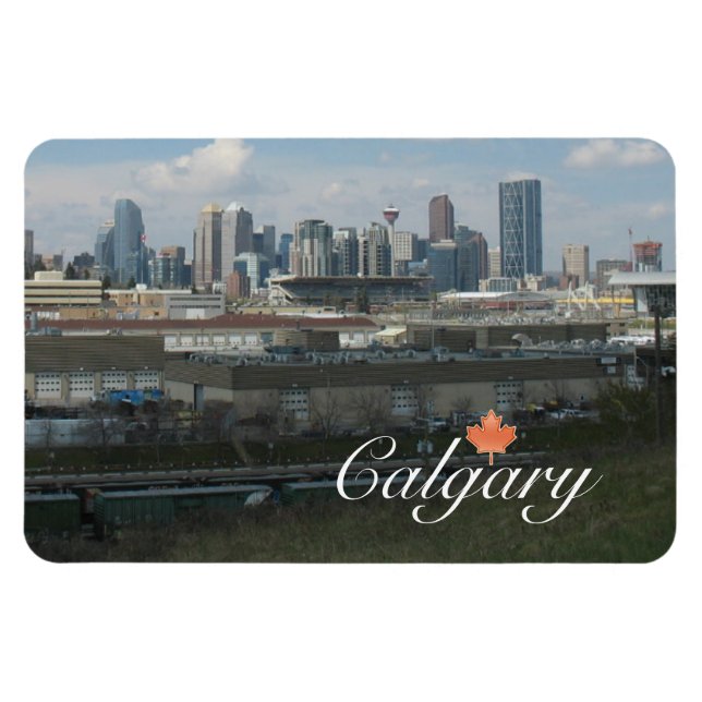Imán Calgary Souvenir (Horizontal)