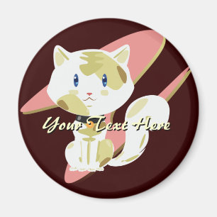 Imán Calico Cat Magnet