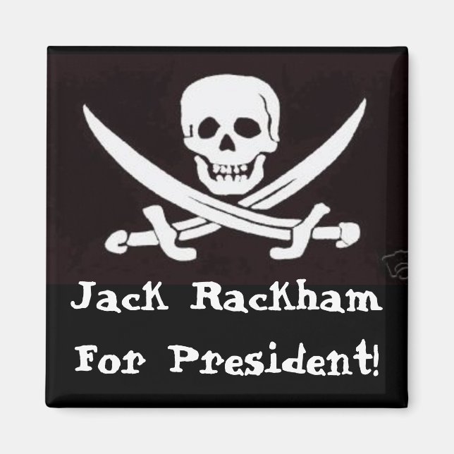 Imán Calico Jack para Prez Magnet (Frente)