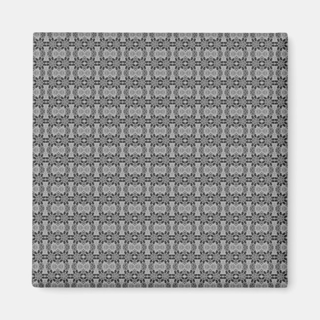 Imán Calidoscopio gris (Frente)
