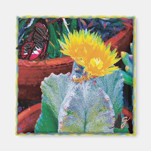 Imán Caliente Cactus Magnet (Frente)