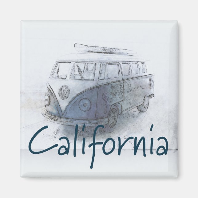Imán California (Frente)