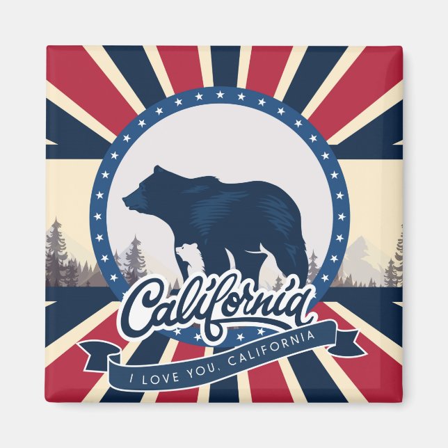 Imán California (Frente)