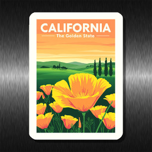 Imán California de Vintage