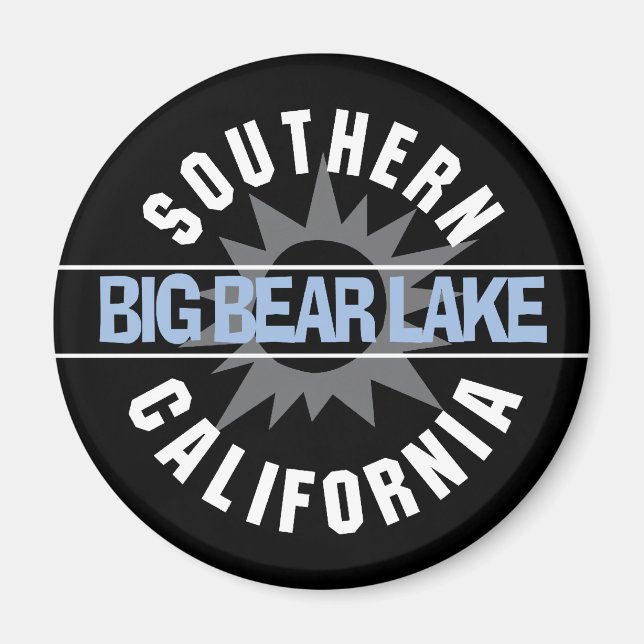 Imán California del Sur - Lago Big Bear (Frente)