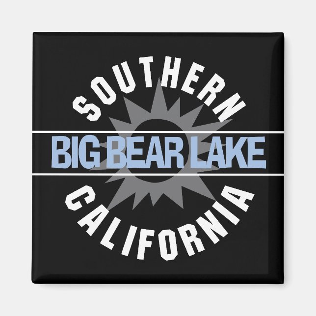 Imán California del Sur - Lago Big Bear (Frente)