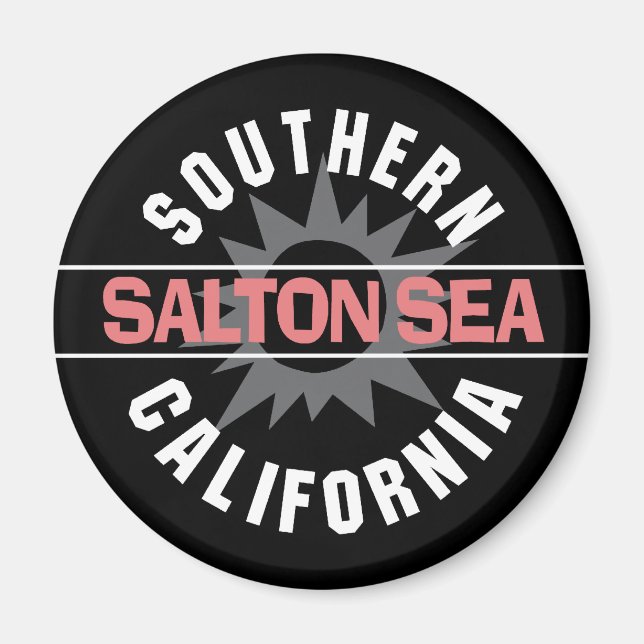 Imán California del Sur - Mar de Salton (Frente)