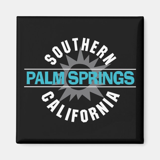 Imán California del Sur - Palm Springs (Frente)
