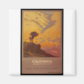 Imán California. La tierra de vacaciones de Estados Uni