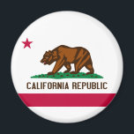 Imán California Magnet<br><div class="desc">California - bandera</div>