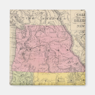 Imán California, Oregón, Utah y Nuevo México