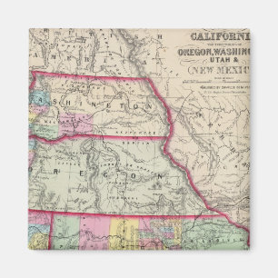 Imán California, Oregón, Washington, Utah, Nuevo Méxi
