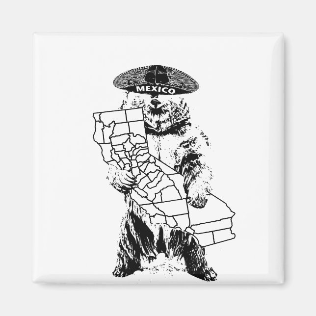 Imán California original (Frente)