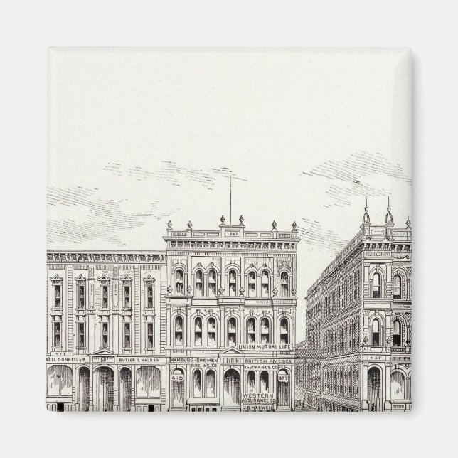 Imán California South side Sansome and Leidesdorff (Frente)