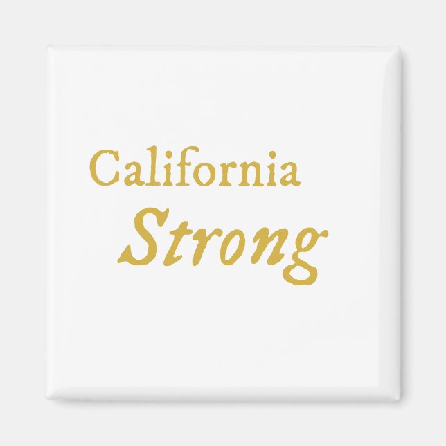 Imán California Strong (Frente)