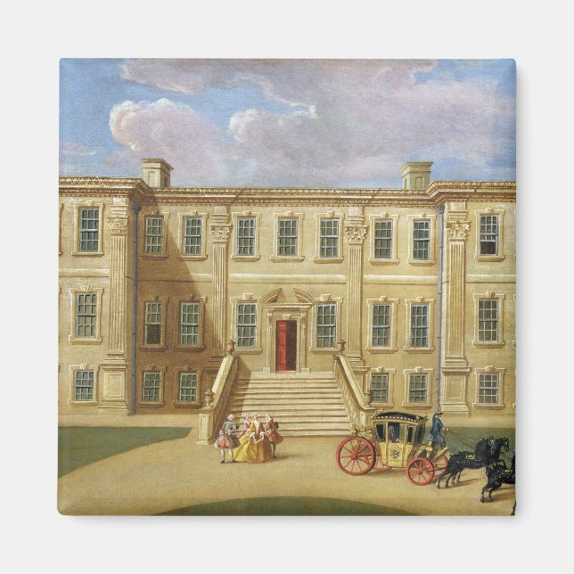 Imán Calke Hall, Derbyshire, asiento de Sir Henry Harp (Frente)