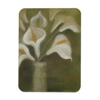 Imán Calla Corta Flores En Una Vida Artística Vase