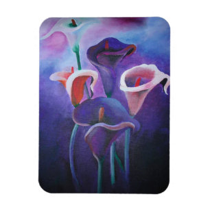 Imán Callas Púrpura Lilac Y Arte Púrpura