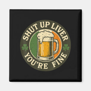 Imán Cállate Hígado Estás Bien Bebida Irlandesa St Patr