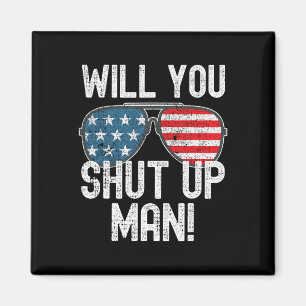 Imán ¡Cállate hombre! Joe Biden