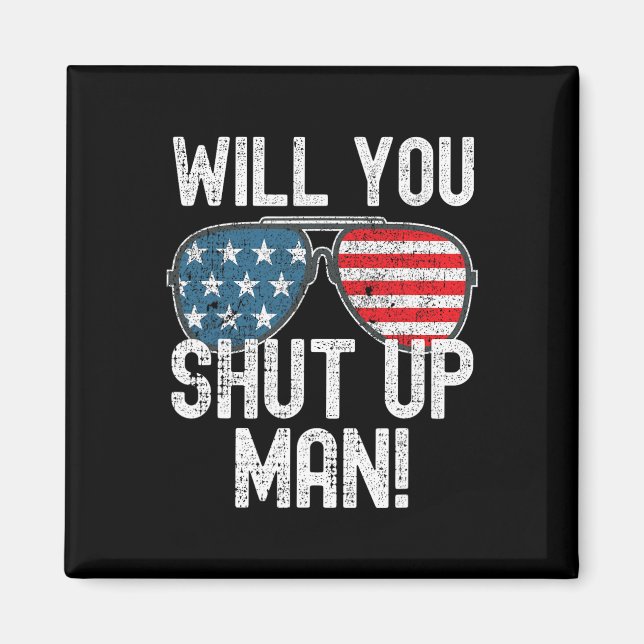 Imán ¡Cállate hombre! Joe Biden (Frente)