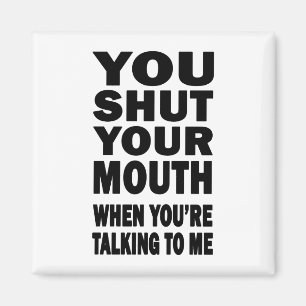 Imán Cállate la boca