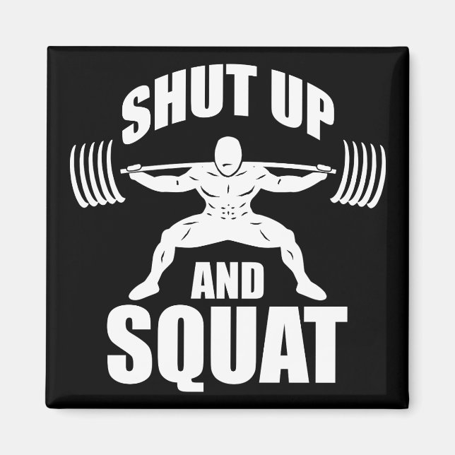 Imán Cállate Y Squat: Motivación De La Solución (Frente)