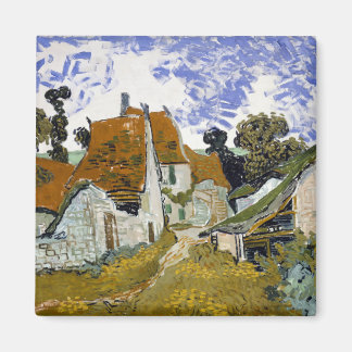 Imán Calle Auvers-sur-Oise por Vincent van Gogh
