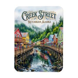 Imán Calle Creek USA