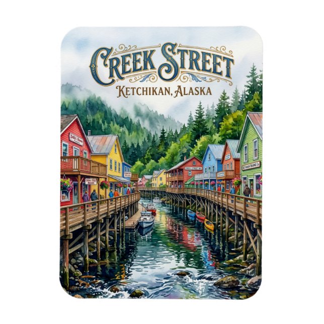 Imán Calle Creek USA (Vertical)