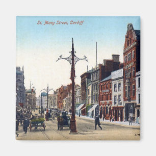 Imán - calle de Cardiff St Mary